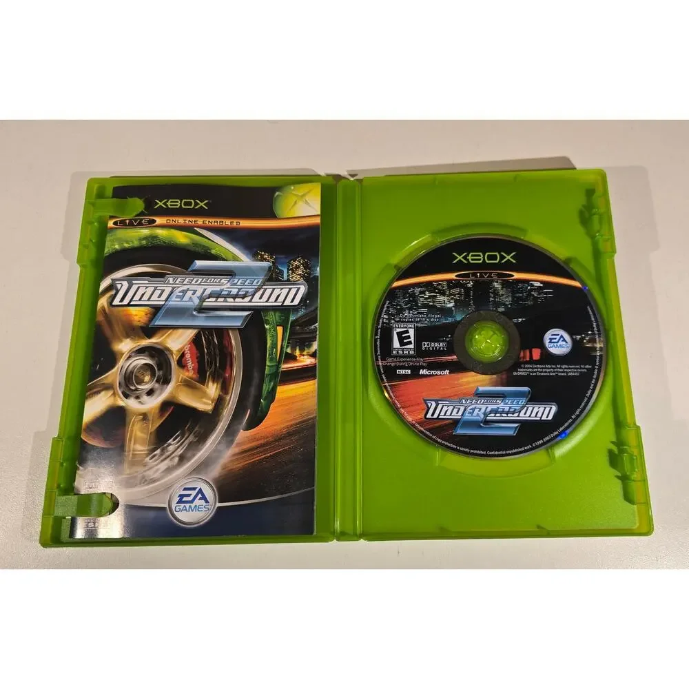 Xbox Need for Speed Game Lot (3)  Underground Underground 2 Hot Pursuit 2